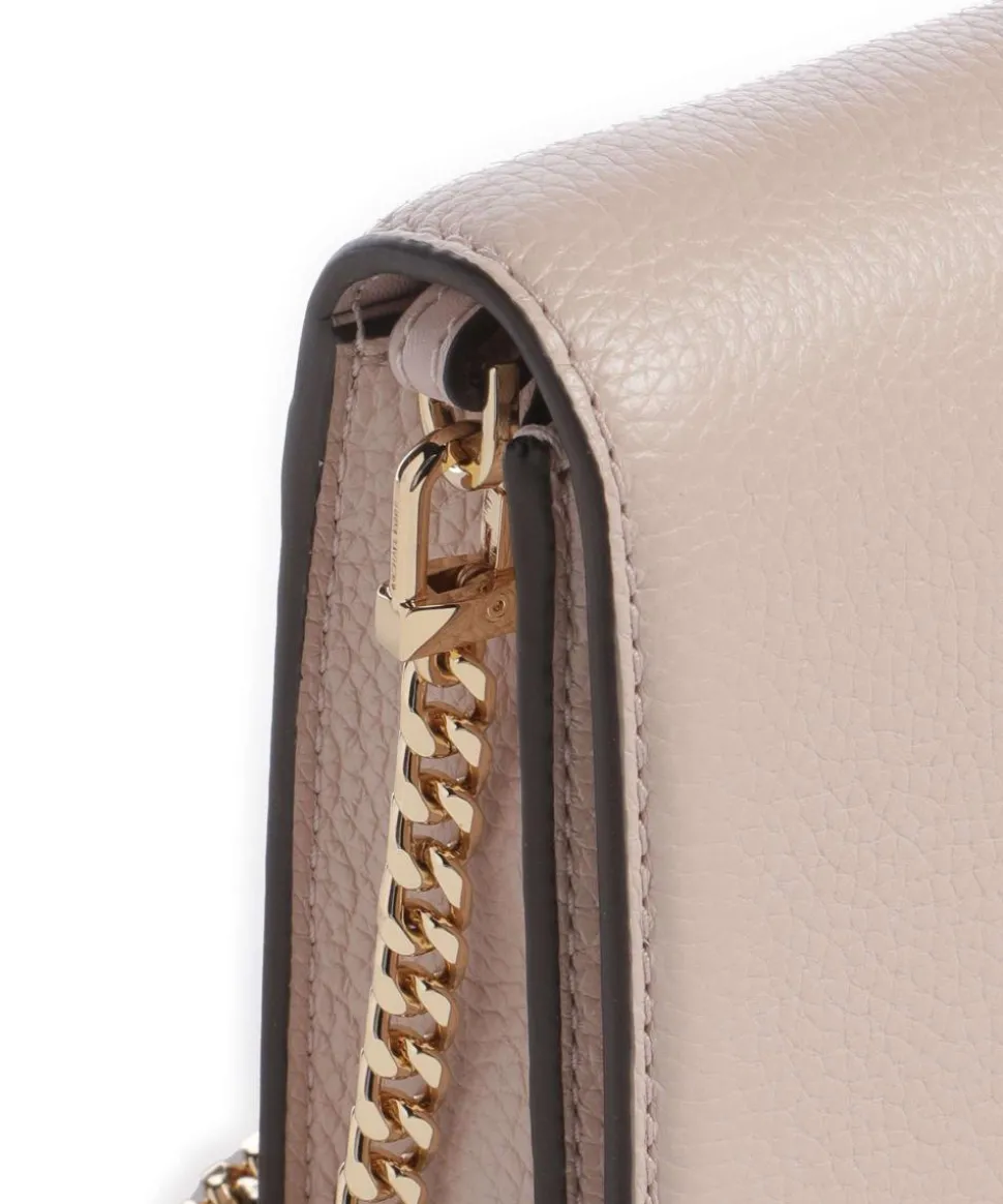 Jet Set Medium Umhängetasche genarbtes Rindsleder altrosa