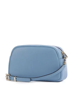 Jet Set Small Umhängetasche genarbtes Rindsleder hellblau