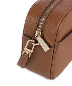 Jet Set Small Umhängetasche genarbtes Rindsleder braun