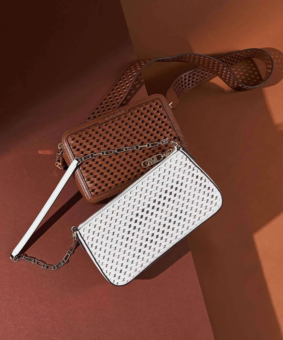 Jet Set Umhängetasche fein genarbtes Rindsleder braun