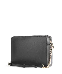 Jet Set Umhängetasche genarbtes Rindsleder schwarz