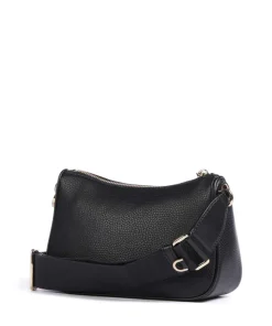 Jet Set Umhängetasche genarbtes Rindsleder schwarz