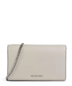 Jet Set Umhängetasche genarbtes Leder sand