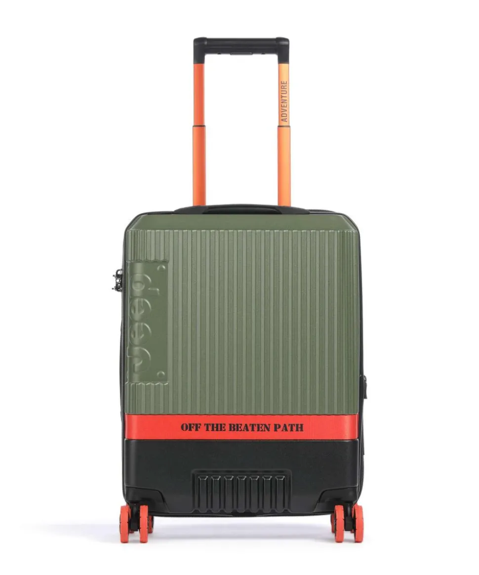 JH001A 4-Rollen Trolley grün 55 cm