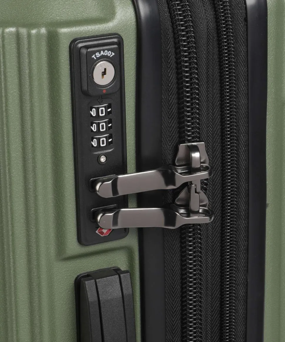 JH001A 4-Rollen Trolley grün 55 cm