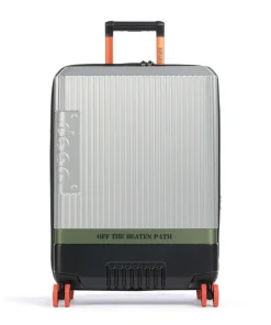 JH001A 4-Rollen Trolley silber 66 cm