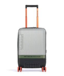JH001A 4-Rollen Trolley silber 55 cm