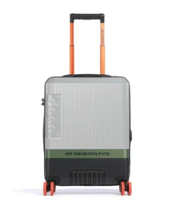 JH001A 4-Rollen Trolley silber 55 cm