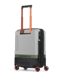 JH001A 4-Rollen Trolley silber 55 cm