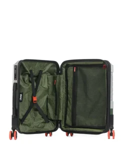 JH001A 4-Rollen Trolley silber 55 cm