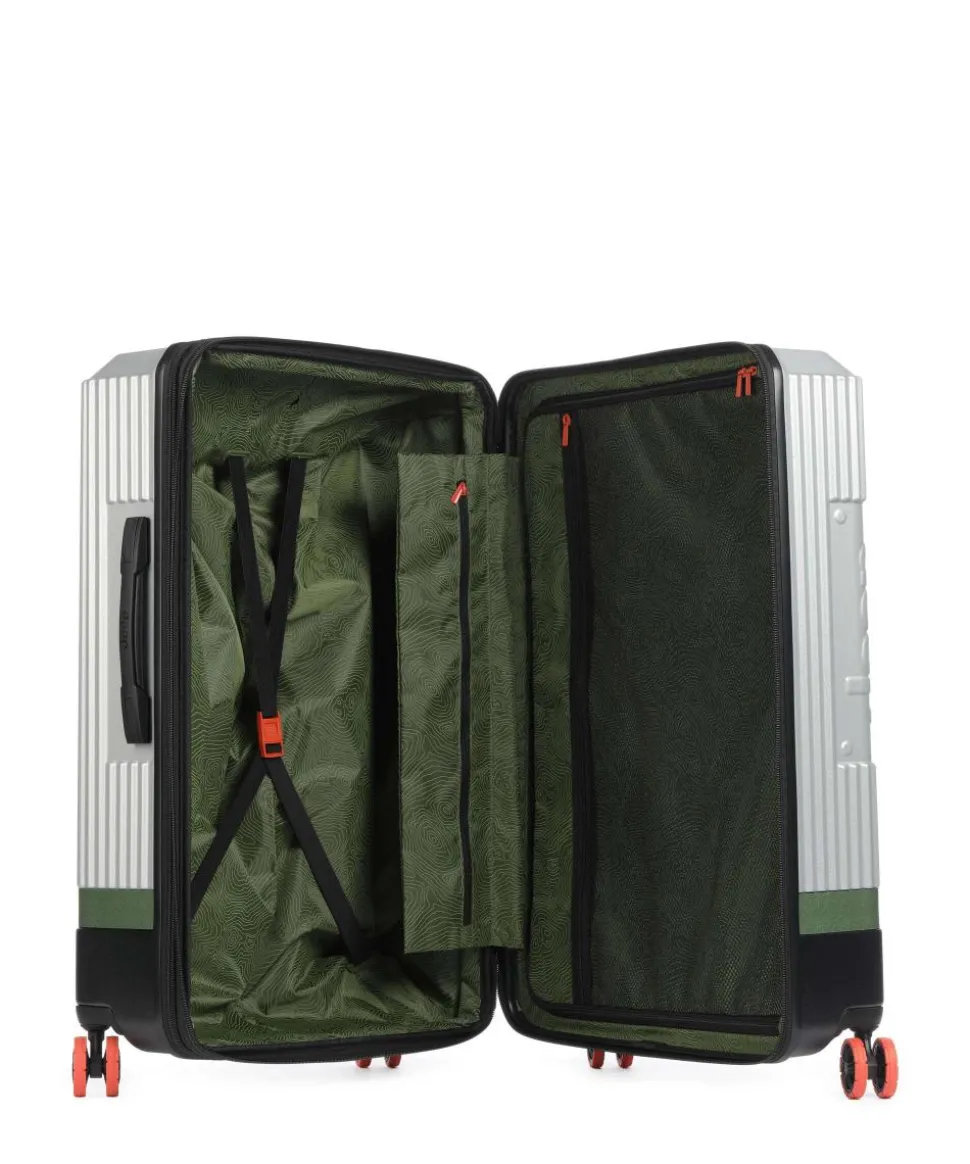 JH001A 4-Rollen Trolley silber 76 cm