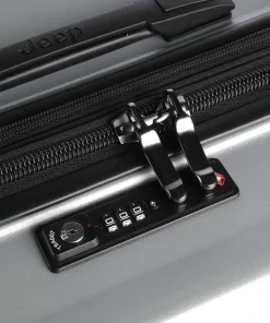 JH001A 4-Rollen Trolley silber 80 cm