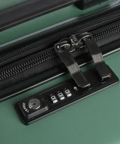 JH002B 4-Rollen Trolley grün 80 cm