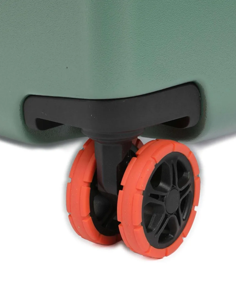 JH002B 4-Rollen Trolley grün 80 cm