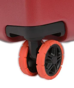 JH002B 4-Rollen Trolley rot 80 cm