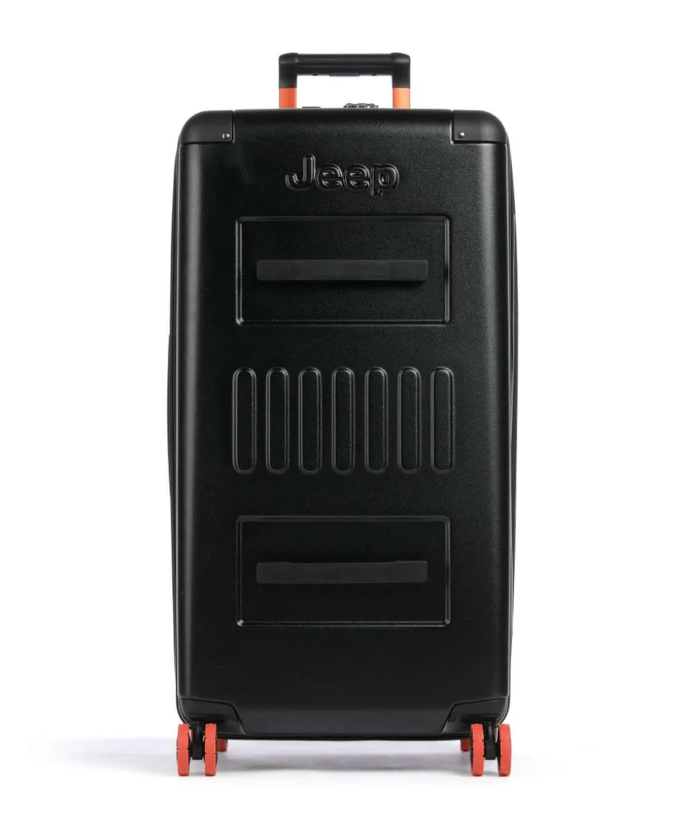 JH002B 4-Rollen Trolley schwarz 80 cm