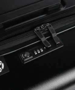 JH002B 4-Rollen Trolley schwarz 80 cm