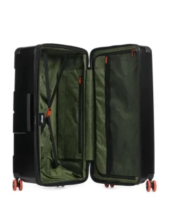 JH002B 4-Rollen Trolley schwarz 80 cm