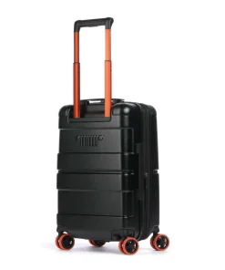 JH002B 4-Rollen Trolley schwarz 55 cm