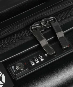 JH002B 4-Rollen Trolley schwarz 55 cm