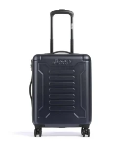 JH004C 4-Rollen Trolley dunkelblau 55 cm