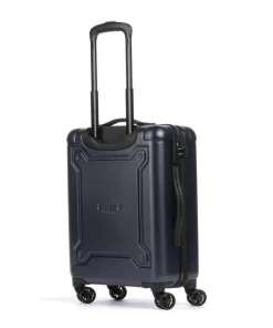 JH004C 4-Rollen Trolley dunkelblau 55 cm
