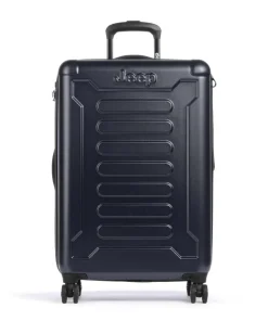 JH004C 4-Rollen Trolley dunkelblau 68 cm