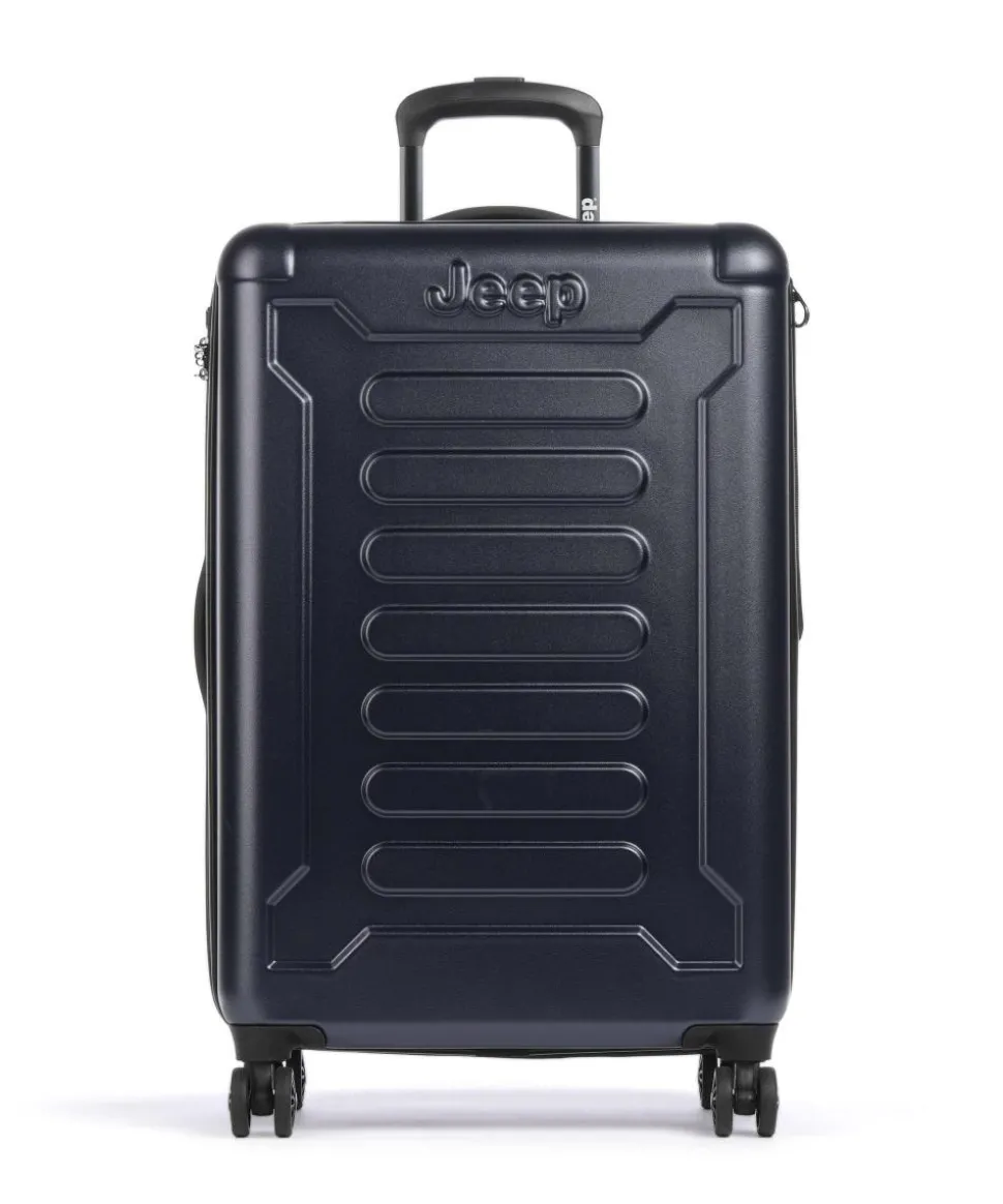 JH004C 4-Rollen Trolley dunkelblau 68 cm