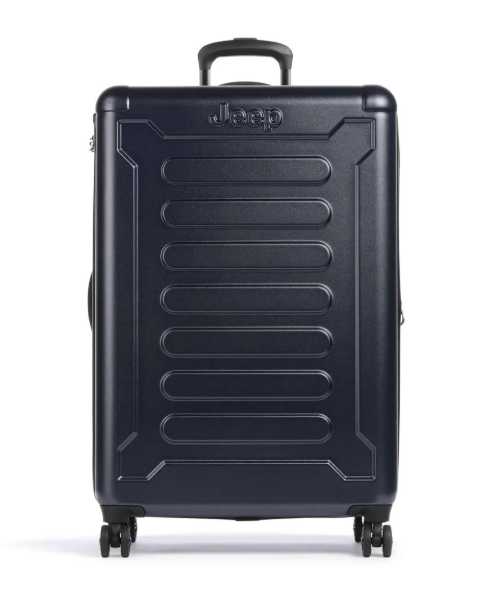 JH004C 4-Rollen Trolley dunkelblau 76 cm