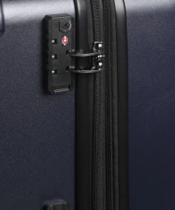 JH004C 4-Rollen Trolley dunkelblau 76 cm