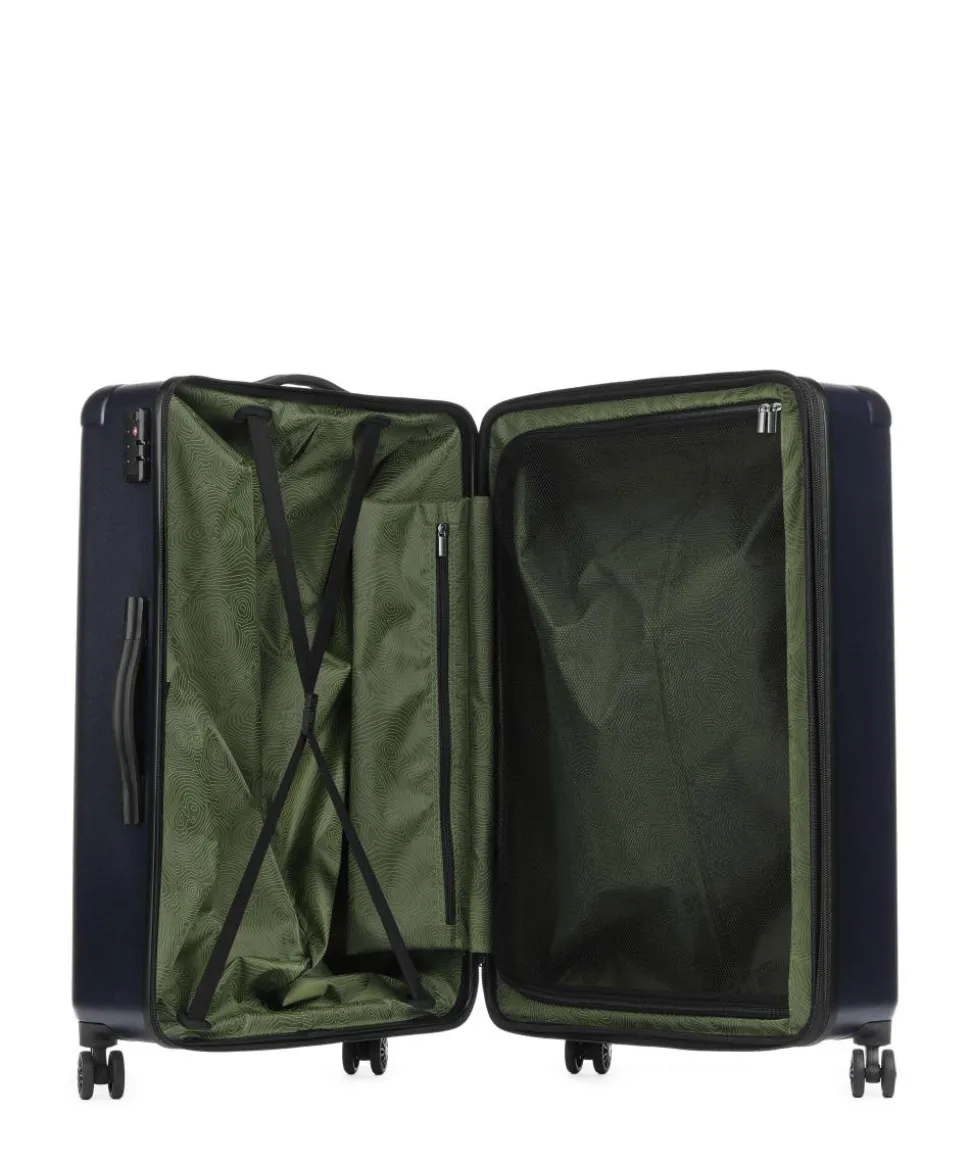 JH004C 4-Rollen Trolley dunkelblau 76 cm