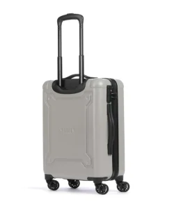 JH004C 4-Rollen Trolley hellgrau 55 cm