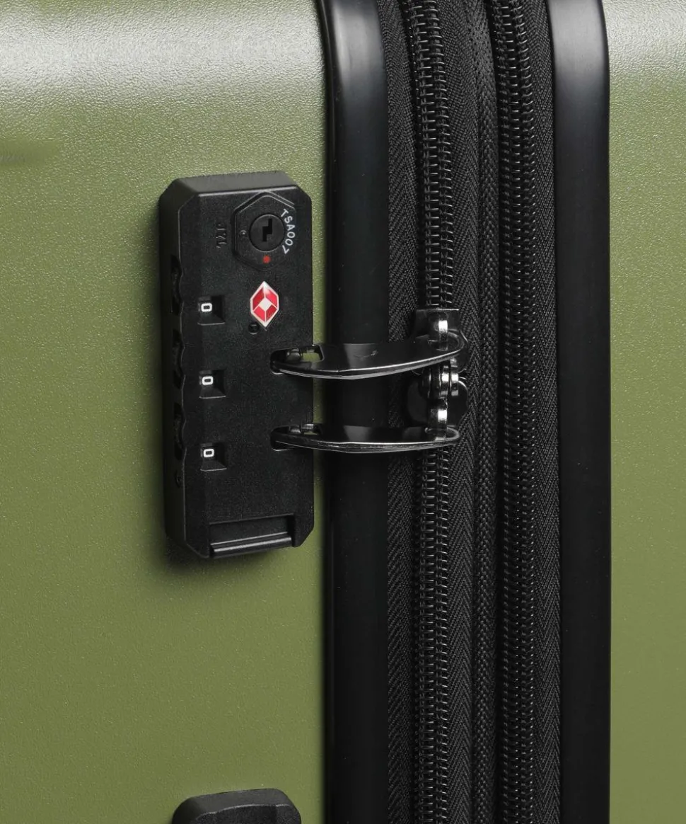 JH004C 4-Rollen Trolley olivgrün 68 cm