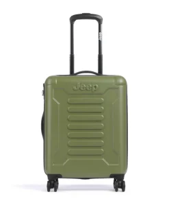 JH004C 4-Rollen Trolley olivgrün 55 cm