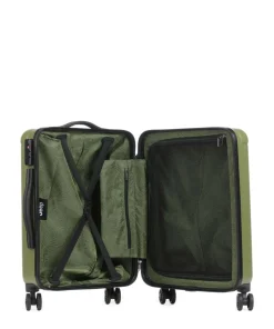 JH004C 4-Rollen Trolley olivgrün 55 cm