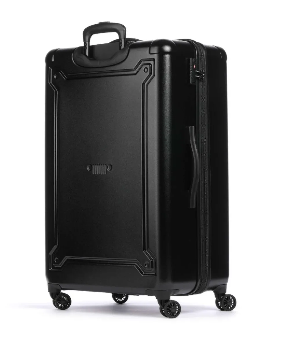 JH004C 4-Rollen Trolley schwarz 80 cm