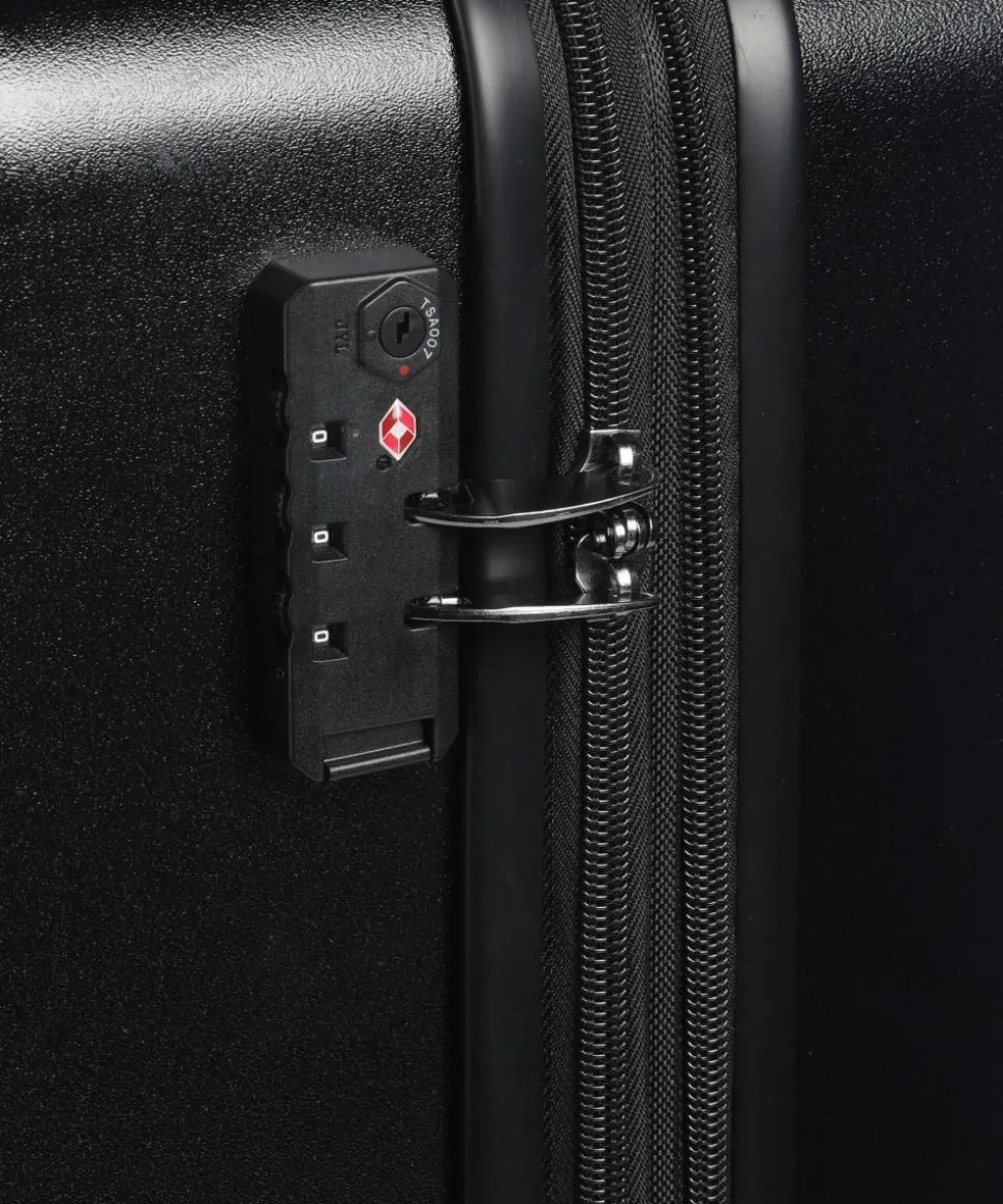 JH004C 4-Rollen Trolley schwarz 76 cm