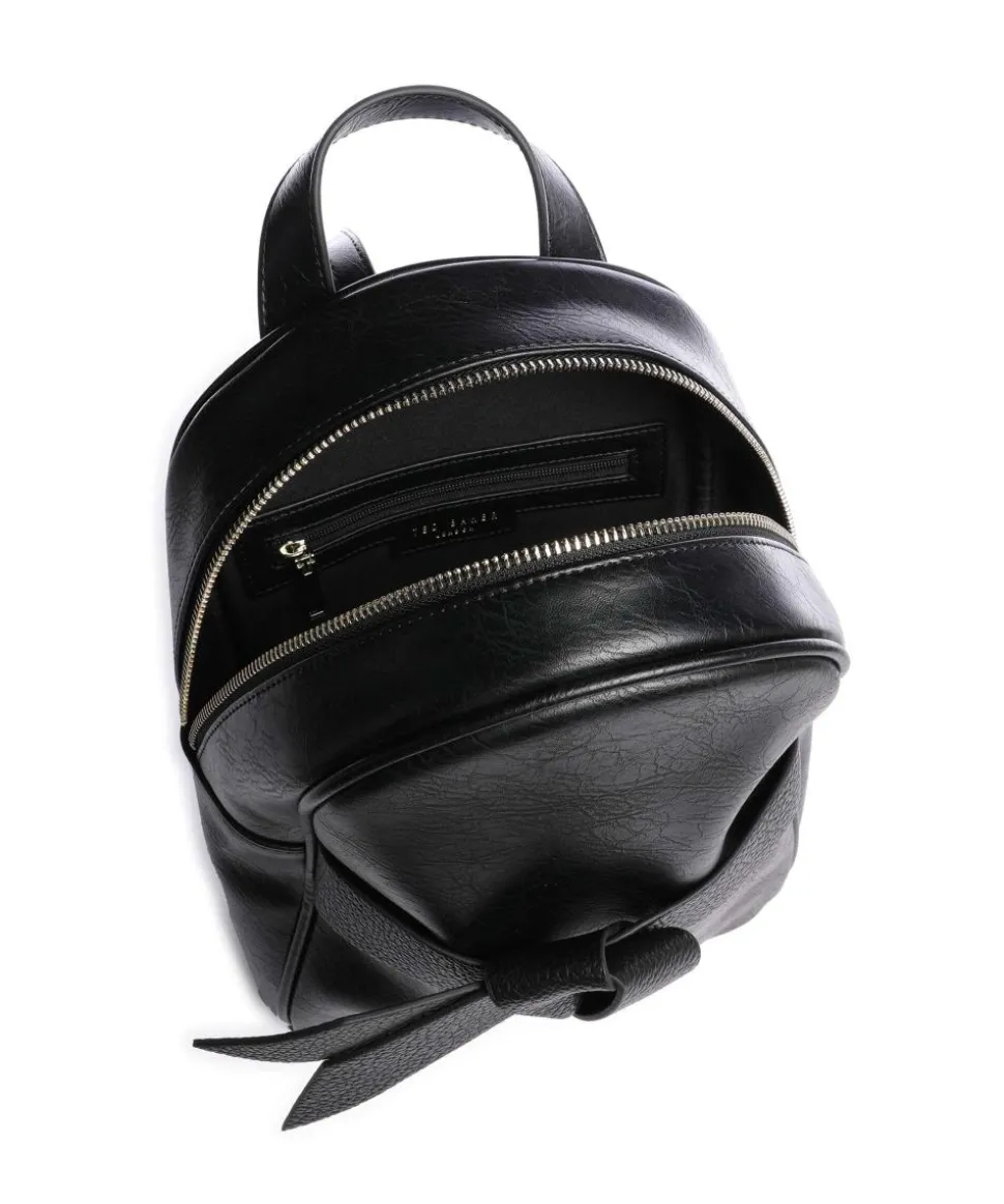 Jimliya Rucksack Lederimitat schwarz