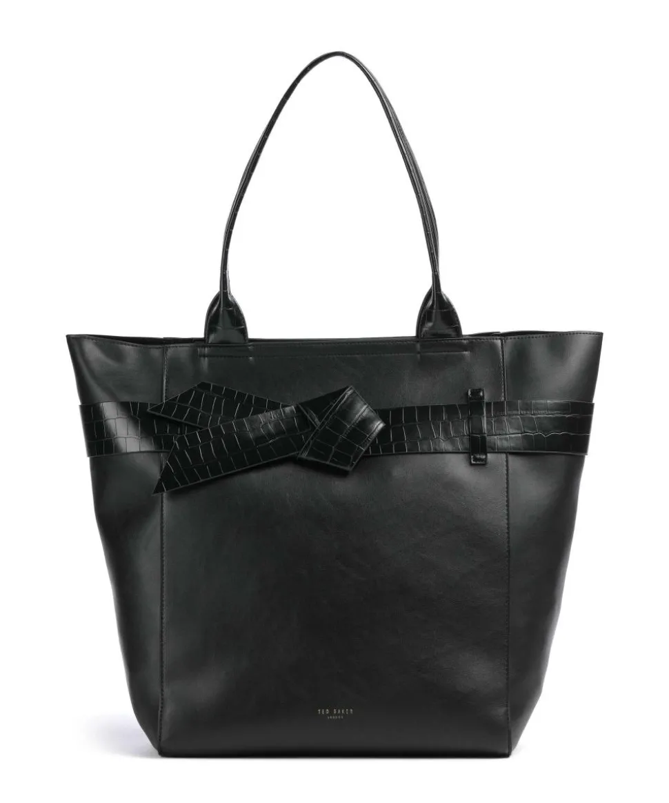 Jjoslyn Shopper Lederimitat schwarz