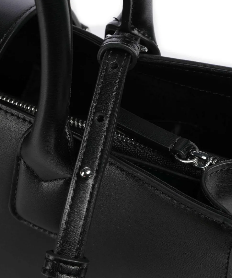 Jodie M Handtasche Lederimitat schwarz