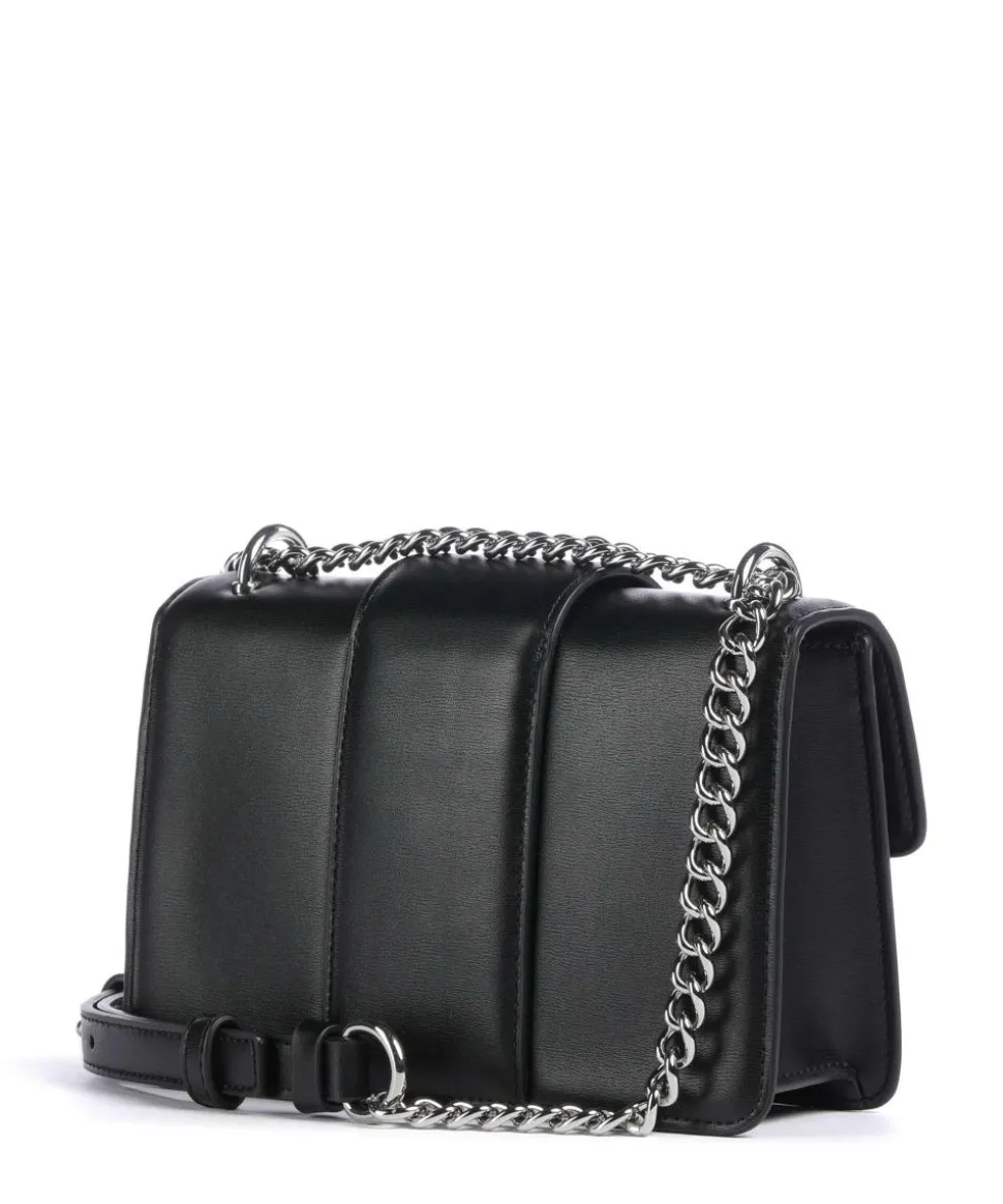 Jodie S Schultertasche Lederimitat schwarz