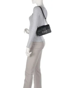 Jodie S Schultertasche Lederimitat schwarz