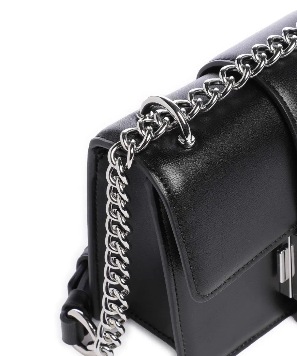 Jodie S Schultertasche Lederimitat schwarz