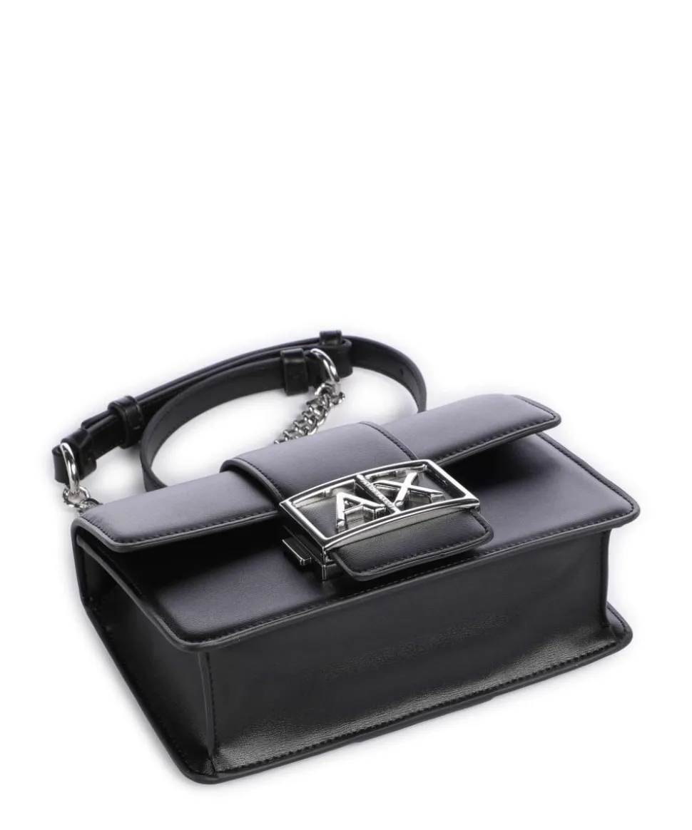 Jodie S Schultertasche Lederimitat schwarz