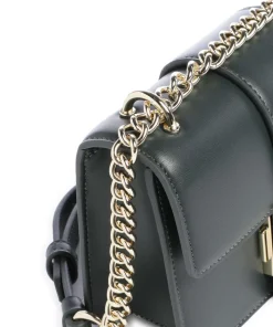 Jodie S Schultertasche Lederimitat dunkelgrün