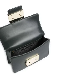 Jodie S Schultertasche Lederimitat dunkelgrün