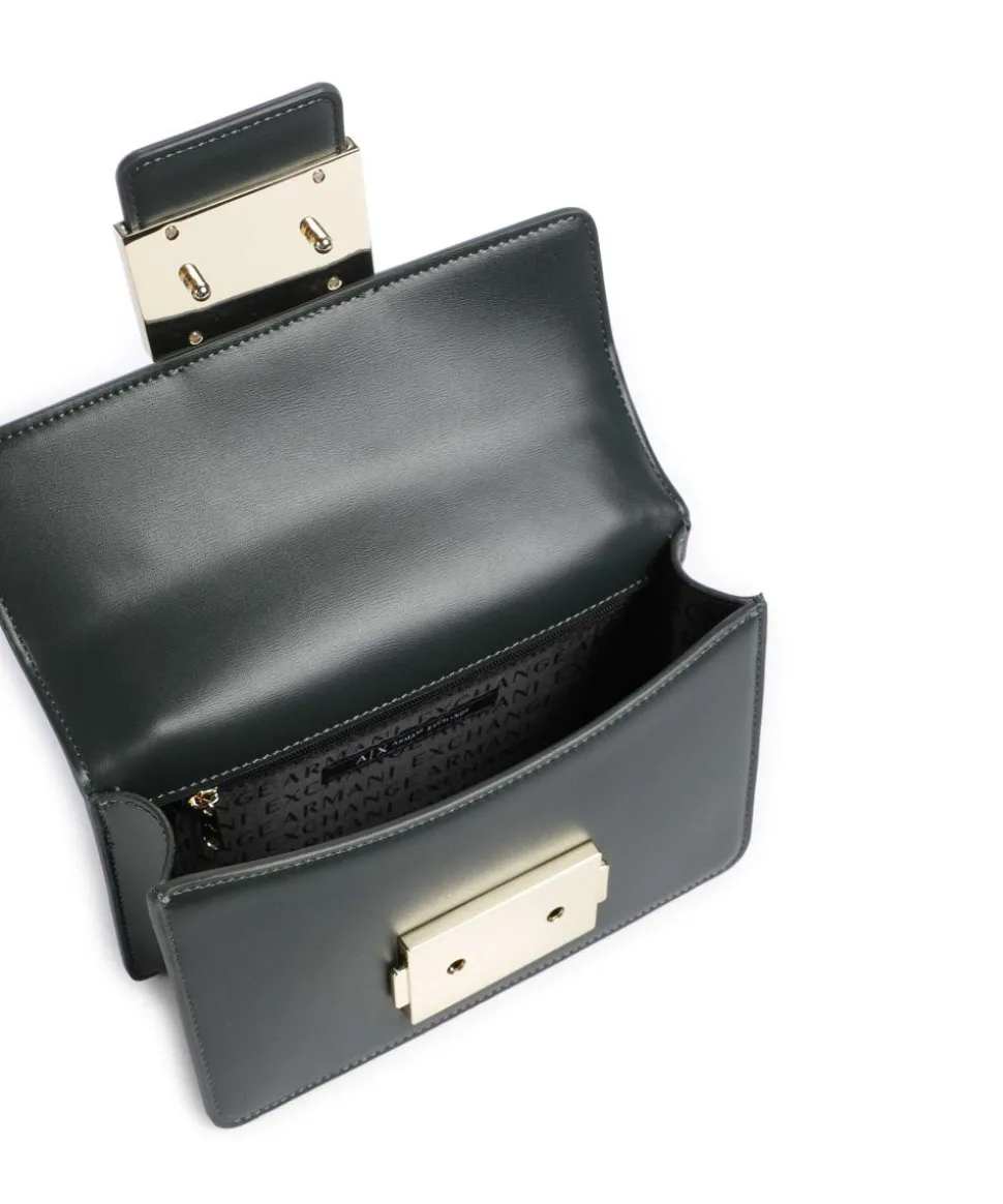 Jodie S Schultertasche Lederimitat dunkelgrün