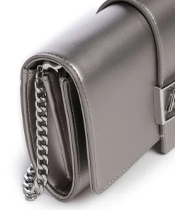 Jodie Umhängetasche Lederimitat silber