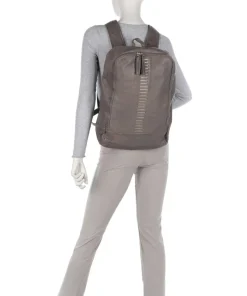 Johannesgasse 1 Rucksack genarbtes Rindsleder taupe