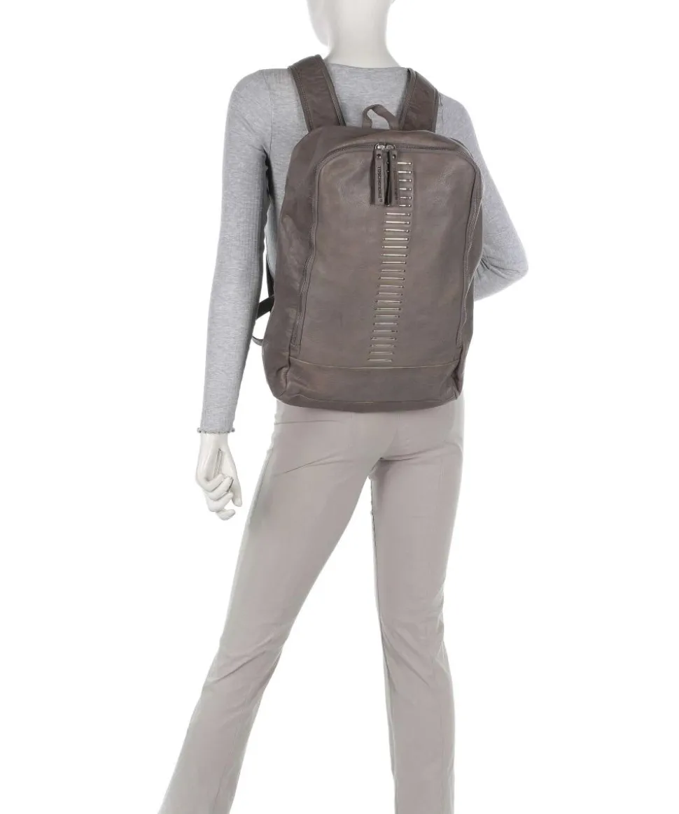 Johannesgasse 1 Rucksack genarbtes Rindsleder taupe